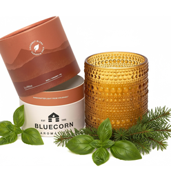 La Mesa Basil & Fir Scented Candle - Aromática