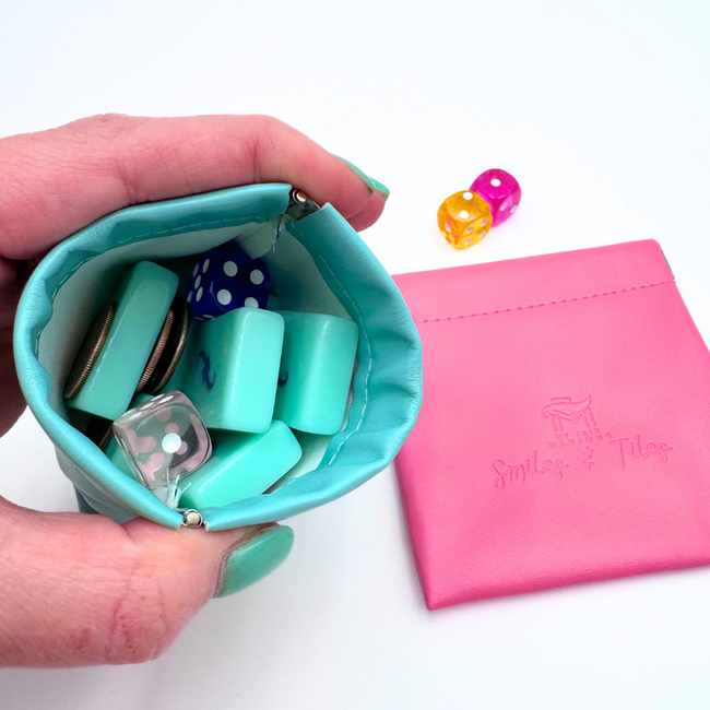 Mahjong Pouch for Tiles, Dice, Coins-gallery-48727068279095