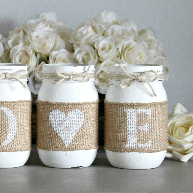 Pure White Valentine's Day Home Decor - One Sided-gallery-24220179719