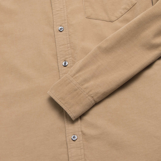 Brian Corduroy Shirt - Chinchilla-gallery-44067645587714