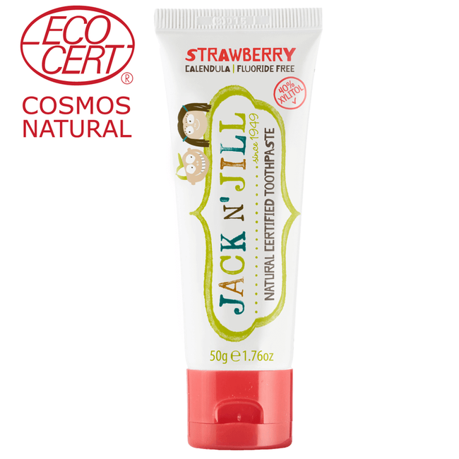 Natural Certified Toothpaste Strawberry 50g-gallery-0