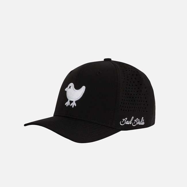 Birdie Snapback - Black-gallery-45672939946177