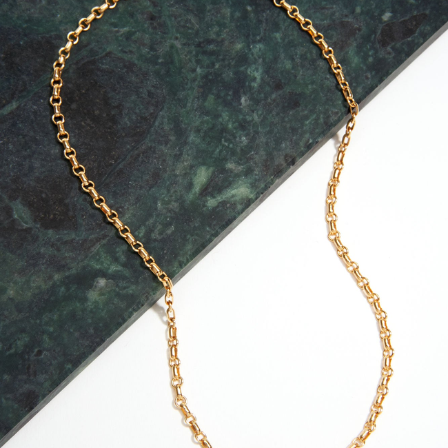 Fine Gentlewoman's Agreement® Necklace in 14K Gold-gallery-38369611284718