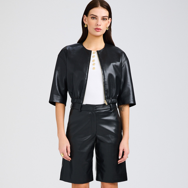 Brando Vegan Leather Bomber-gallery-43055470313722