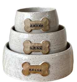 Custom Order Dog Dishes