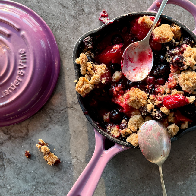 Chef Joe Sasto's Exclusive Enameled Cast Iron Skillet | 0.44QT/0.42L-gallery-54348316574068