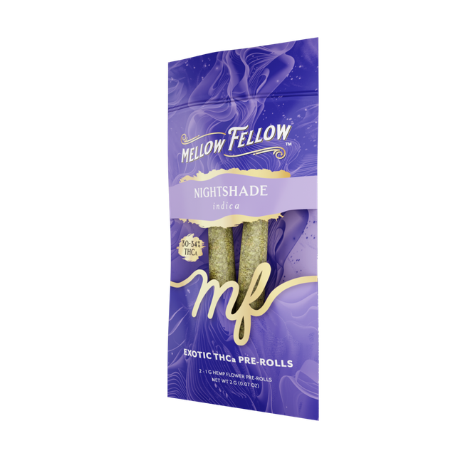 THCa Prerolls - 2 pc 2g Private Reserve Exotic - Nightshade (Indica)-gallery-38508450709710