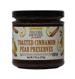 Toasted Cinnamon Pear Preserves