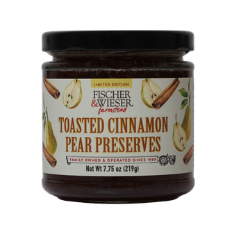 Toasted Cinnamon Pear Preserves
