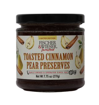 Toasted Cinnamon Pear Preserves