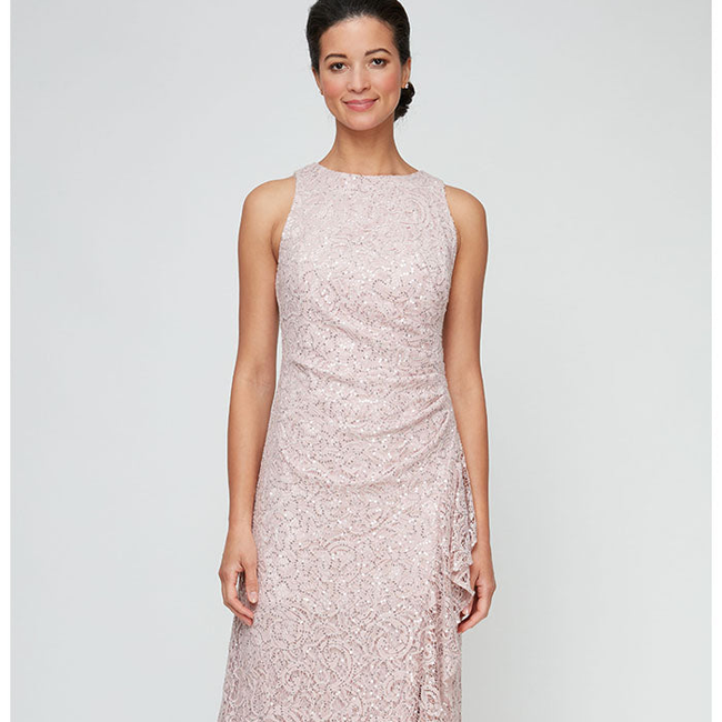 Regular - Elaine Sleeveless Lace Gown-gallery-42532168204544