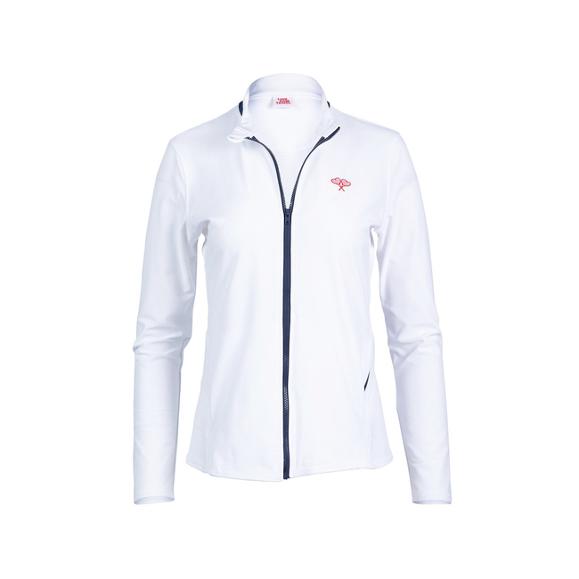 Love All Tennis Women's Gabriela Full Zip Jacket-gallery-35182207696977
