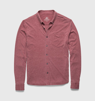 Anthony Burnout Shirt - Red Syrah