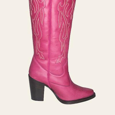 Santa Rosa Pink Wide Calf Boots-gallery-38281409528032