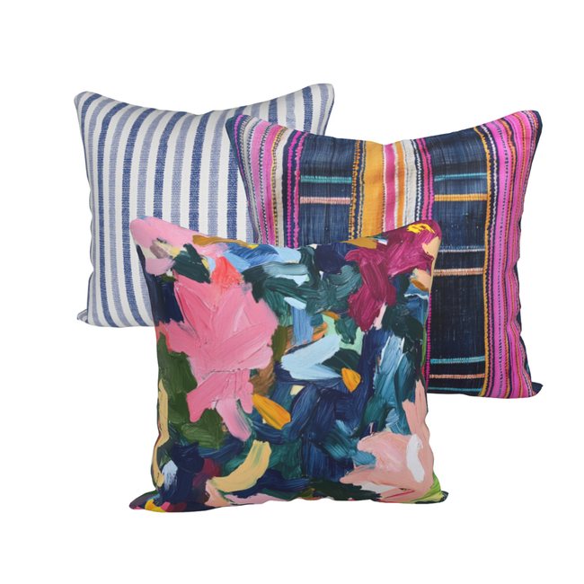 Bramble Rose – Luxury Outdoor Pillow by SmithHönig-gallery-33200338501745