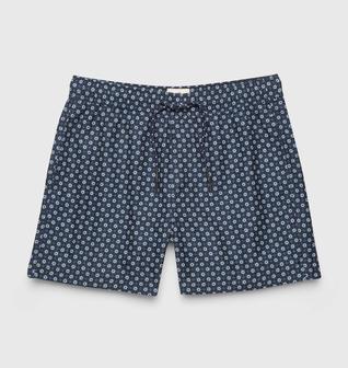 Jimmy 5" Diamond Volley - Navy
