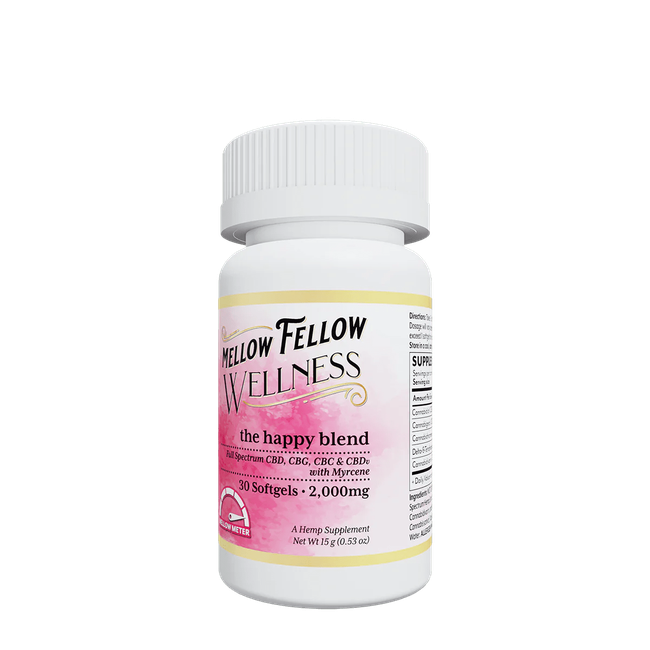 The Happy Blend Softgels - 2000mg-gallery-37327682666702