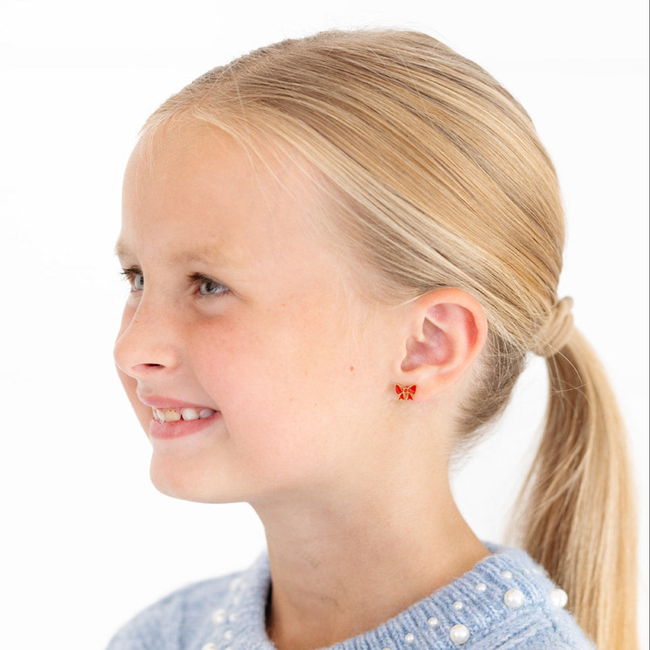 Red Enamel Bow-gallery-37345192968366