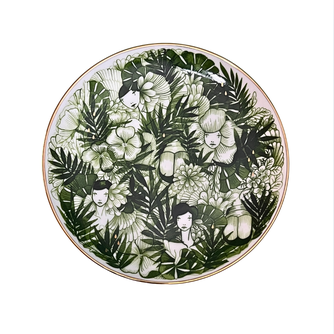 Voragine Salad Dessert Plate