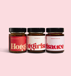 Hot Girl Trio of Chili Oil