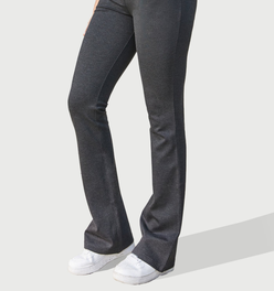 7-Pocket Dress Pant Yoga Pant | Bootcut (Charcoal)