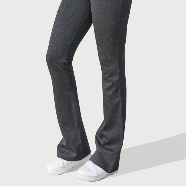 7-Pocket Dress Pant Yoga Pant | Bootcut (Charcoal)-gallery-43739118633212