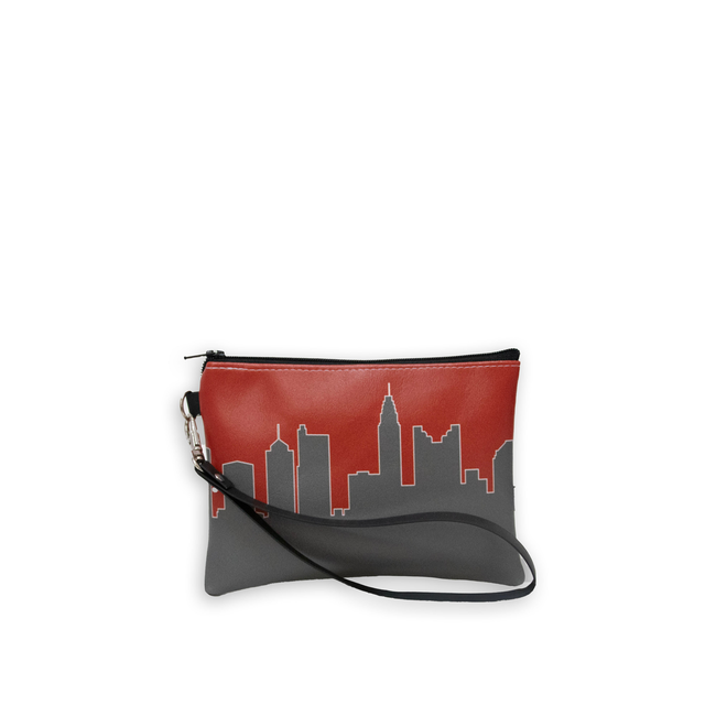 Collegiate Football Stadium Skyline Game Day Wristlet-gallery-33404924198982