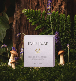 ROSE CLAY & LAVENDER GOATS MILK SOAP