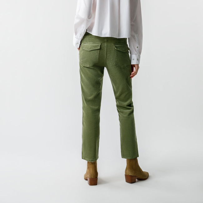 Easy Army Trouser Cord <br> Tea Leaf-gallery-30668343935042