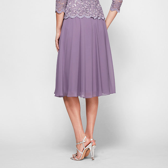 Petite Bella Sequin Lace Dress-gallery-43252154728704