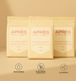 Cool + Glow Facial Towelettes Trio Pack