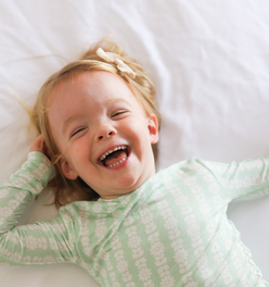 Mint Meadows Bamboo Toddler Pajama