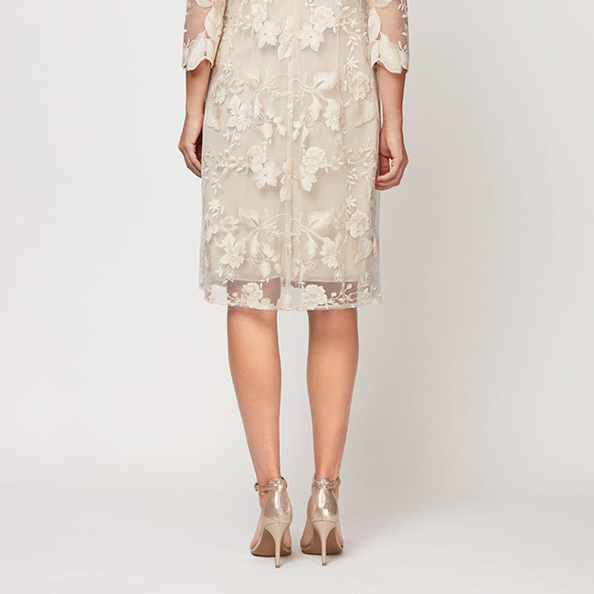 Regular - Alana Embroidered Mock Jacket Dress-gallery-42528579027200