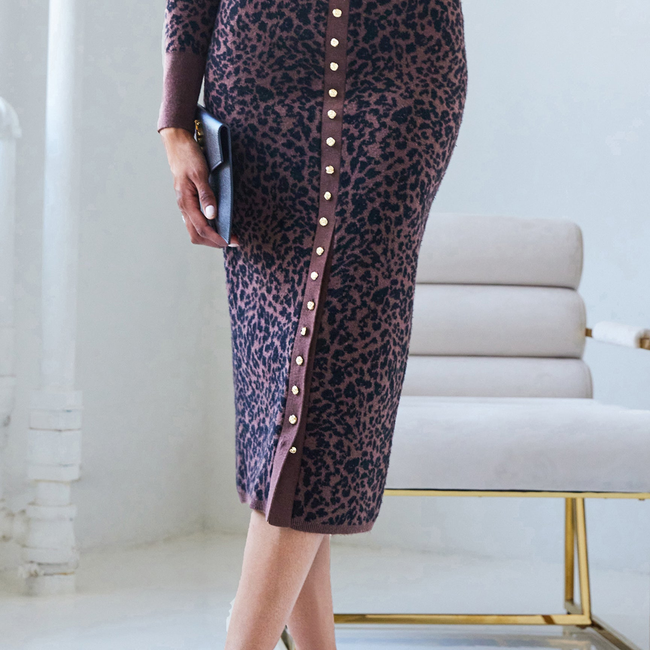Primrose Jacquard Maxi Skirt-gallery-44930066809082
