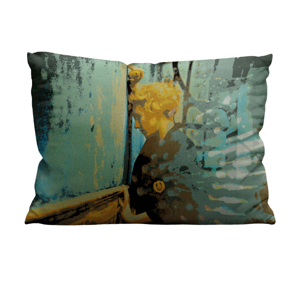 Woman's Portrait Luxury Pillow - Fallen Angel-gallery-30599062650993