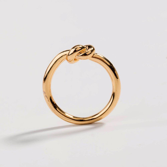 Love Knot Ring Commitment Ring-gallery-30351686565946