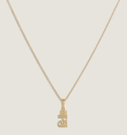 Dear Kaia Vertical Nameplate Necklace