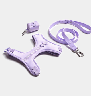 Ultra-Soft Activewear Harness Set - Lilac