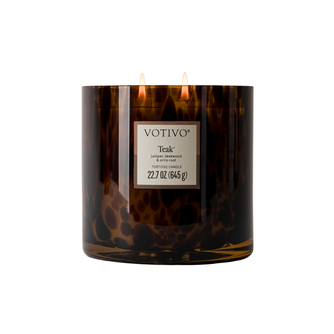 Teak Tortoise Candle