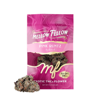 Exotic THCa Flower - 1g Sachets - Pink Runtz (Hybrid)