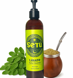 Setú® Daily Cleanser for Men with Moringa & Yerba Mate | Gentle Face Wash