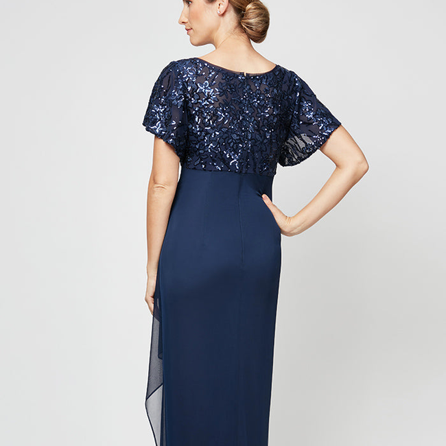 Irene Embroidered Sequin Gown-gallery-42510683242752