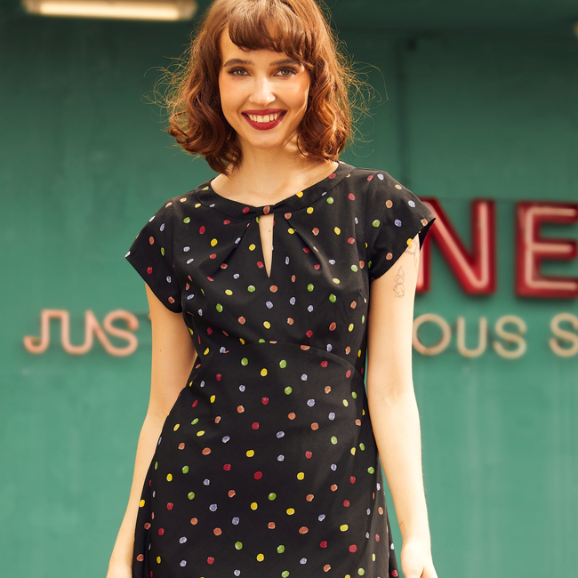 The Dot Dot Diner Dress-gallery-39212789760171