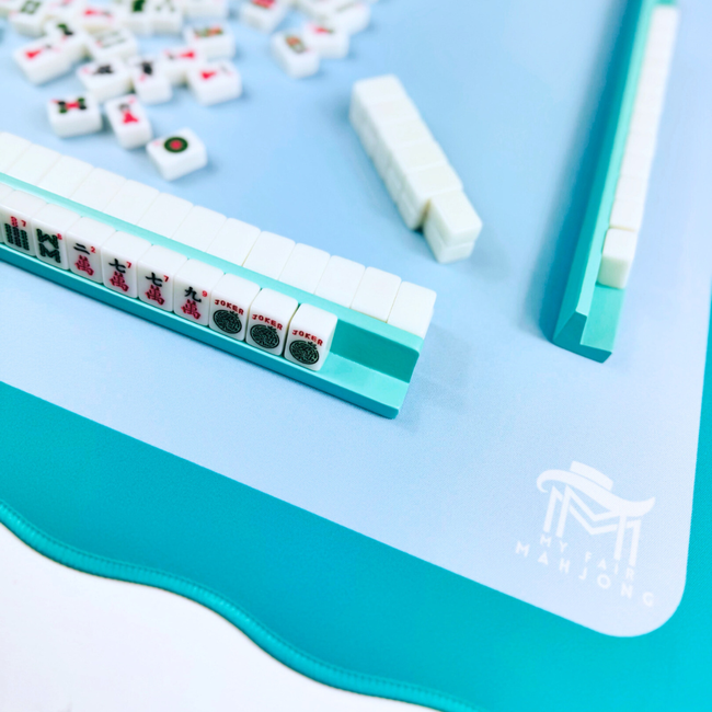 MINI MAHJONG MAT | Color Wave | 21" x 21"-gallery-45865952641335