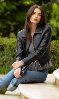 Lola Vegan Leather Jacket