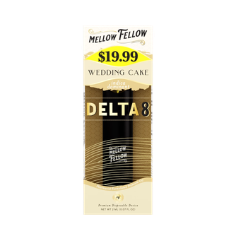 Delta 8 Premium 2ML Disposable Vape - Wedding Cake (Indica)