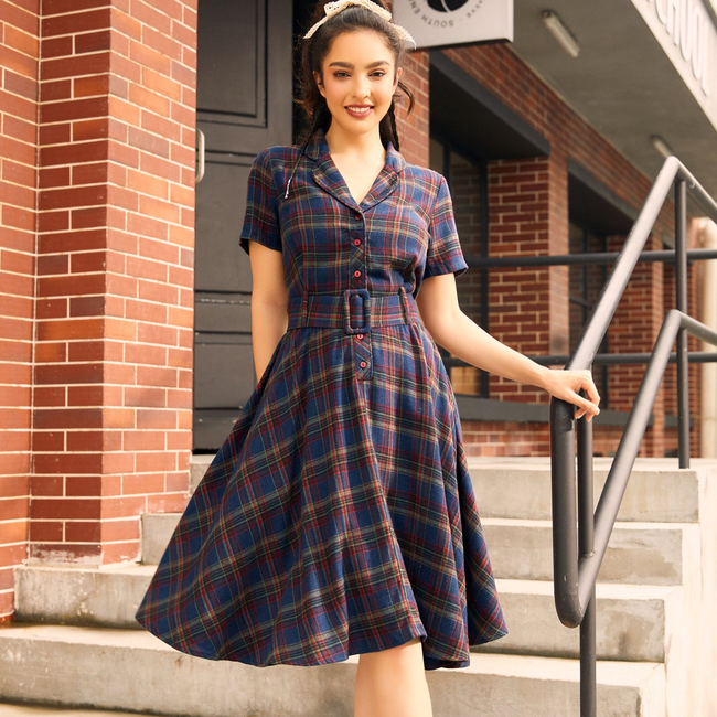 Rustic Elegance Casual Dress-gallery-37178284343467