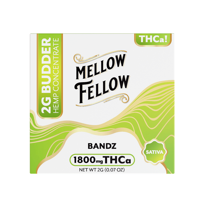 THCa 2g Budder Jar - Bandz (Sativa)-gallery-37435820146894