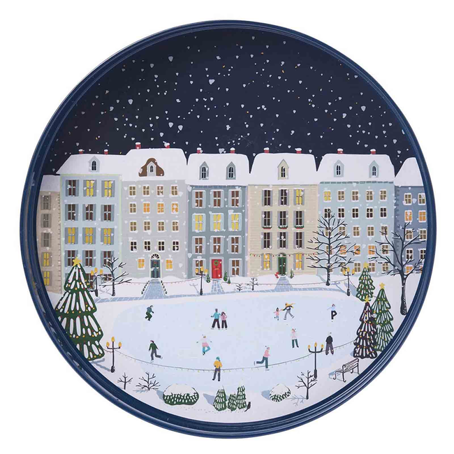 Holiday in the Park 15 Inch Round Tray-gallery-30495350751319