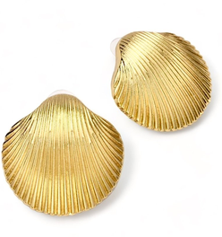 Big Seashell Earrings